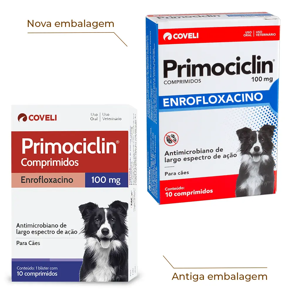 Antimicrobiano Primociclin 100mg Coveli